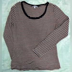 Striped Ribbed Long Sleeve